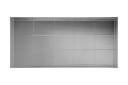 Raliyah Dekorasjonsspeil 62 cm   Sølv