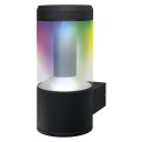 Ledvance Smart+ Modern Lantern Wall LED utendørs vegglampe, 12W, RGBW, bluetooth, mørk grå