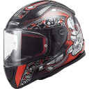 LS2 MC-Hjelm FF353 Rapid Mini Vodoo Rød/Svart