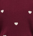 Kids Only Collegegenser   Strikk   KogDana   Cabernet/Emballasje   Kids Only   9 10 år (134 140)   Collegegenser Bordeaux Hvit