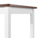 vidaXL Barbord heltre 108x60x91 cm