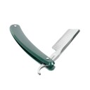 DOVO Straight Razor 5/8" RUNDE SACHE Green