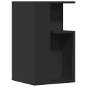  Sidebord svart 35x35x60 cm konstruert tre 840738
