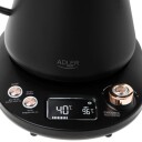 Adler AD-1349 Vannkoker med Temperaturkontroll 1 L Svart/Gull