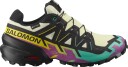 Salomon Women"s Speedcross 6 Gore tex Transparent Yellow/black/waterfall 38|38 2/3