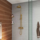 Lavabo Argo Komplettt Dusjsett Messing