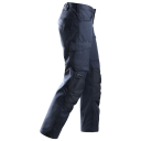 Snickers Workwear 6801 Arbeidsbukse marineblå knebeskyttelseslomme Marineblå, Klær