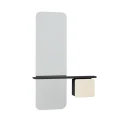 Umage One More Look Speil Sort eik/Pearl White