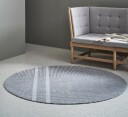 Heymat Løype Breezy Beige dørmatte Ø195 cm