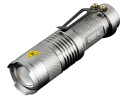LED-Lommelykt CREE Ultrafire - Grå