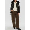 Moncler Dame Jakker Brun M,