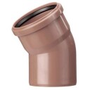 Kaczmarek 110 mm Kloakk Bøyning 30° - Overvanns- & Drensrør Plast