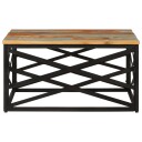 vidaXL Salongbord 68x68x35 cm gjenvunnet heltre