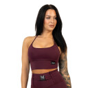 Cargo Top burgundy red small