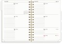 Grieg Organizer og Notes Grieg A5 26/27 Daisy