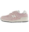 New Balance Sko - 574 - Borrelås - Rosa/White - New Balance - 30 - Sko Hvit