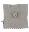 Smallstuff Cuddle cloth fishbone Grey mel. teddy