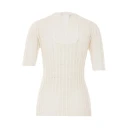 Fabiana Filippi Dame Strikkevarer Beige XS,