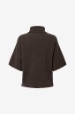 YAS - Pullover yasEmila 2/4 Roll Neck Knit Pullove - Brun