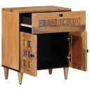  Nattbordskap Naturlig 50 x 33 x 60 cm Massiv mango tre