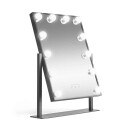 Gillian Jones LED Light Hollywood Mirror Black
