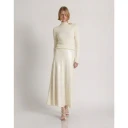Alberta Ferretti Dame Strikkevarer Beige M,