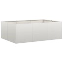 vidaXL Plantekasse 120x80x40 cm rustfritt stål