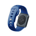 3mk Silikonreim for Apple Watch 38/40/41mm Blå