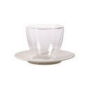 Villeroy & Boch Manufacture Rock blanc kaffe latte kopp m / bolle