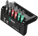 Wera Bitssett 6 deler 50 mm i holder for Elektroverktøy