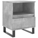  Nattbord betonggrå 40x35x50 cm konstruert tre 8721012110274