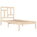 vidaXL Sengeramme heltre furu 90x190 cm 3FT Single