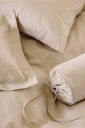 Mille Notti   Satina Putetrekk Plain   Beige