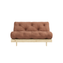 Karup Design Roots 140 Sovesofa - Furutre/Brun, FSC® 1580331-18-0 1580330-17-0