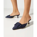 Manolo Blahnik Dame Sko Blå 37 EU,
