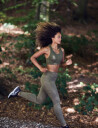 ZEBDIA Sports Bra - Green - XXL