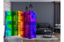 Romdeler - Colour Jigsaw II 225x172 - Artgeist sp. z o. o.