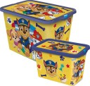 Paw Patrol Oppbevaringsbokser Sett 23l &  7l Gul