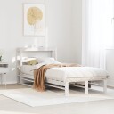 Sengeramme uten madrass hvit 90x190 cm heltre furu 3306514