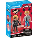 Playmobil - Miraculous: Adrien & Cat Noir