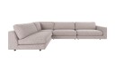Rowico Home Duncan hjørnesofa åpen V Grå Max 180 345 x 216 x 78 cm Grå
