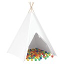  Teepee Telt Annet Hvit Medium Polyester