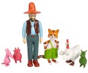 Gubben og Katten Figurer 6-pack