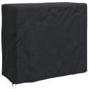 VidaXL Hagemøbeltrekk 420D Svart 122 x 61 x 106 cm - Værbeskyttelse for Utemøbler