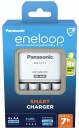 Panasonic Eneloop Smart Batterilader med 4x AA Oppladbare Batterier