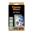 PanzerGlass Skjermbeskytter til iPhone 16 Pro Aluminium Ramme Ultra Wide Fit