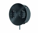 Bachmann Twist 2 Stikkontakter nedfellbar Matt Sort IP21 - 1503739