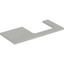 Geberit One benkeplate 104,2x47,3 cm matt grå