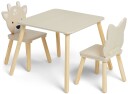 Cloudberry Castle Bord og Stoler Deer & Fox