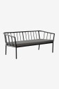Jotex   MENTON utesofa 2 seters   Svart